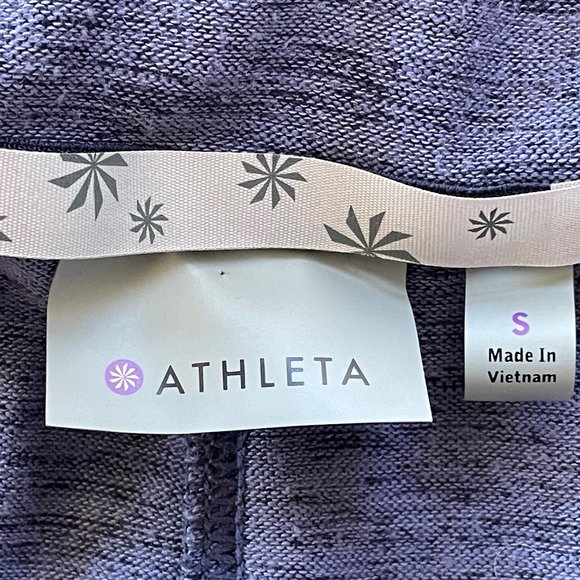 Athleta Techie Sweat Anorak in Navy Heather - Picture 8 of 10